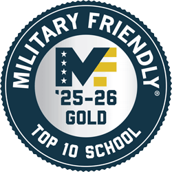 Military Friendly Top 10 School 2025-26