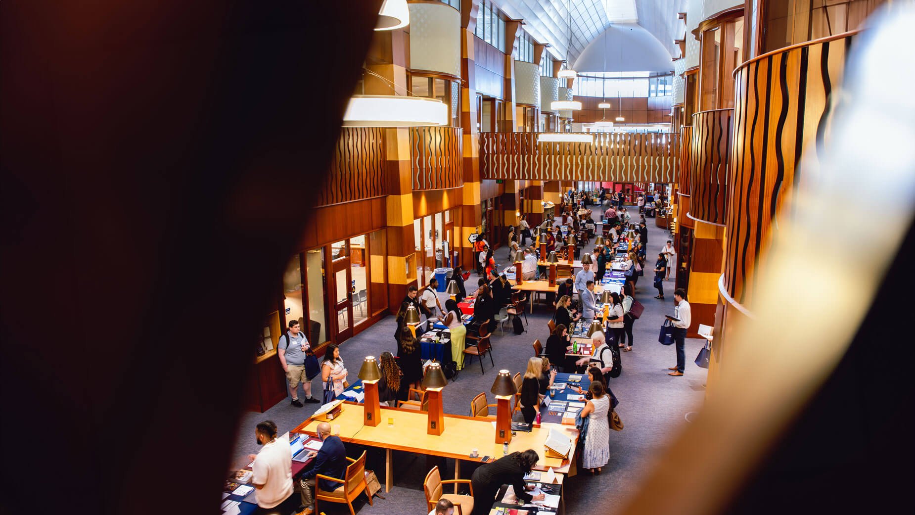 The CT Law Fair hosted at the Lynn L. Pantalena Law Library